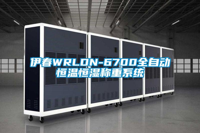 伊春WRLDN-6700全自動恒溫恒濕稱重係統