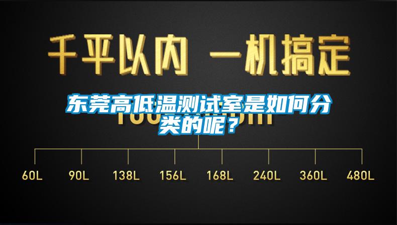 東莞高低溫測試室是如何分類的呢？