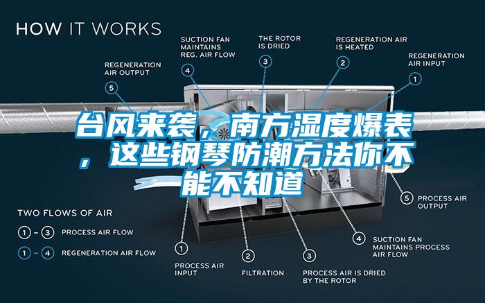 台風來襲，南方濕度爆表，這些鋼琴防潮方法你不能不知道