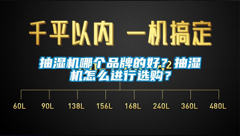 抽濕機哪個品牌的好？抽濕機怎麽進行選購？